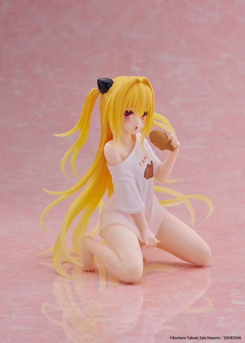 To Love-Ru Darkness Estatua PVC Desktop Cute Figure Golden Darkness Roomwear Ver. 13 cm To Love-Ru Darkness Estatua PVC Desktop Cute Figure Golden Darkness Roomwear Ver. 13 cm