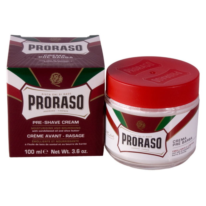 Proraso Crema Pre-Afeitado Sándalo y Manteca de Karité 100 ml