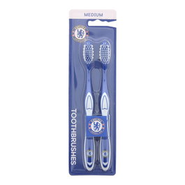 Set Duo, Epl, Chealsea, Cepillo de dientes, Blue and White, 2 pzs