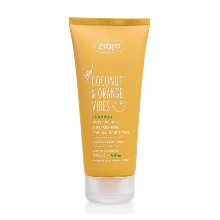 Ziaja COCONUT & ORANGE VIBES Champú Hidratante y Refrescante 200 ml