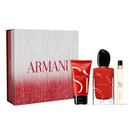 Giorgio Armani Sì Passione Eau de Parfum 100ml + Loción Corporal 50ml + Eau de Parfum 10ml