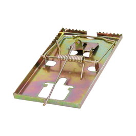 WOLFPACK LINEA PROFESIONAL Trampa para ratas metálica galvanizada 16 x 8,8 cm.
