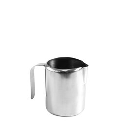 HOSTELNOVO OVI Jarro de Acero Inoxidable, Capacidad 25 cl para Cafetería, Bar o Restaurante