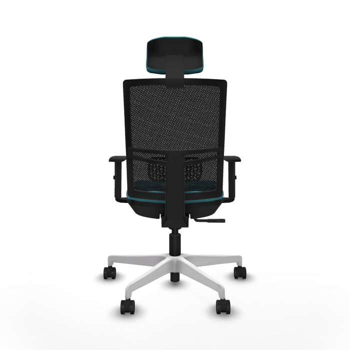 PIQUERAS Y CRESPO Silla de oficina Yunquera Turquesa y Negro PIQUERAS Y CRESPO Silla de oficina Yunquera Turquesa y Negro