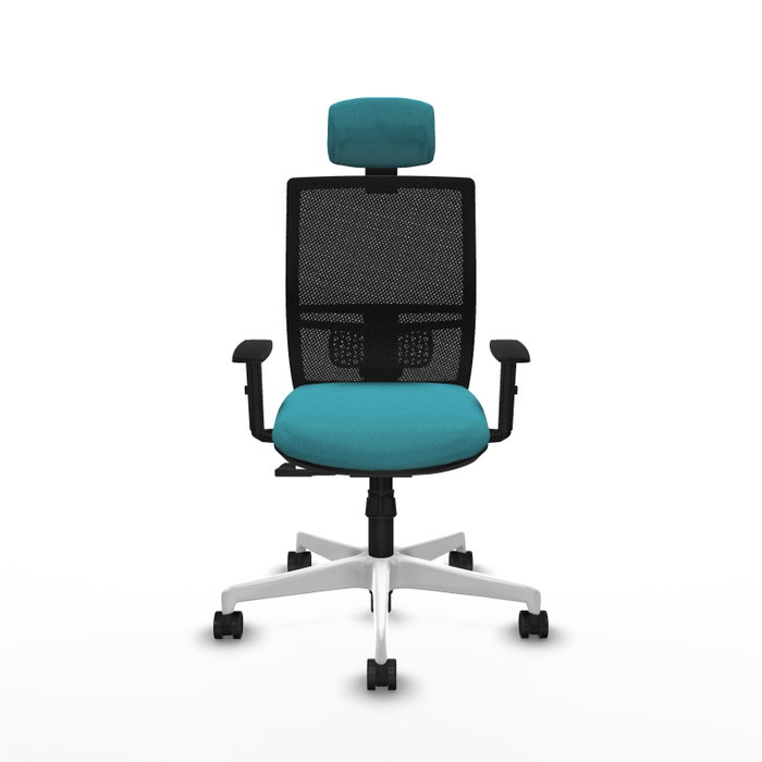 PIQUERAS Y CRESPO Silla de oficina Yunquera Turquesa y Negro PIQUERAS Y CRESPO Silla de oficina Yunquera Turquesa y Negro