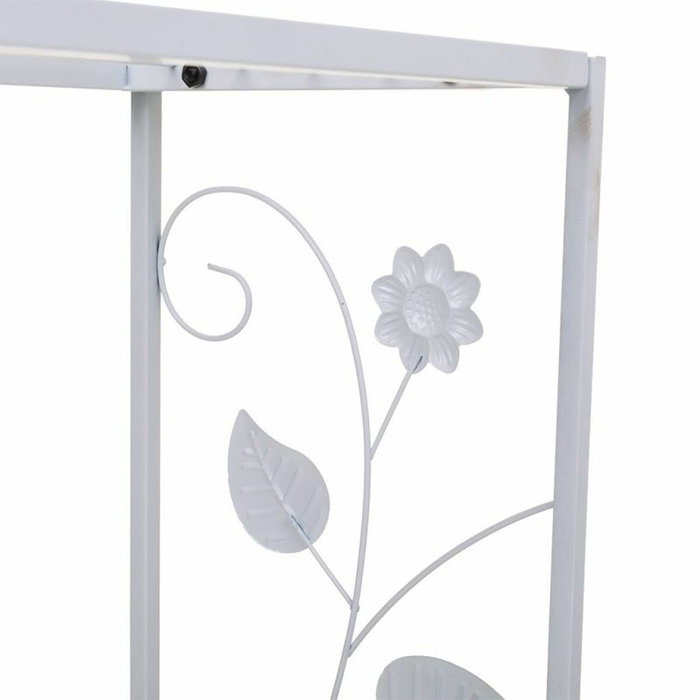 Soporte para Maceta Alexandra House Living Blanco Hierro 44 x 44 x 80 cm Soporte para Maceta Alexandra House Living Blanco Hierro 44 x 44 x 80 cm