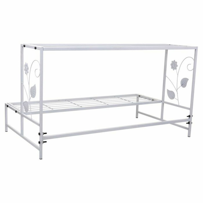 Soporte para Maceta Alexandra House Living Blanco Hierro 44 x 44 x 80 cm Soporte para Maceta Alexandra House Living Blanco Hierro 44 x 44 x 80 cm
