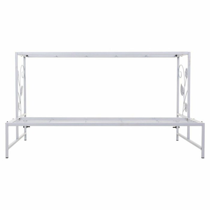 Soporte para Maceta Alexandra House Living Blanco Hierro 44 x 44 x 80 cm Soporte para Maceta Alexandra House Living Blanco Hierro 44 x 44 x 80 cm