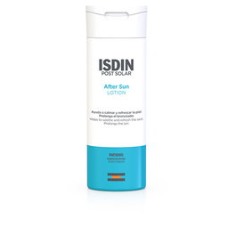 ISDIN - After Sun Loción Post Solar, regenera y calma la piel con Pantenol, hidratación profunda para mantener el bronceado, 250 ml