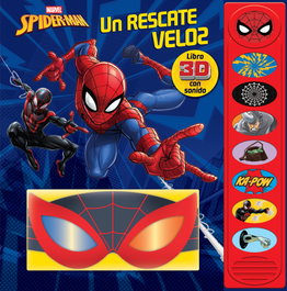 PI KIDS Un rescate veloz. Libro 3D con sonido. Spider-Man