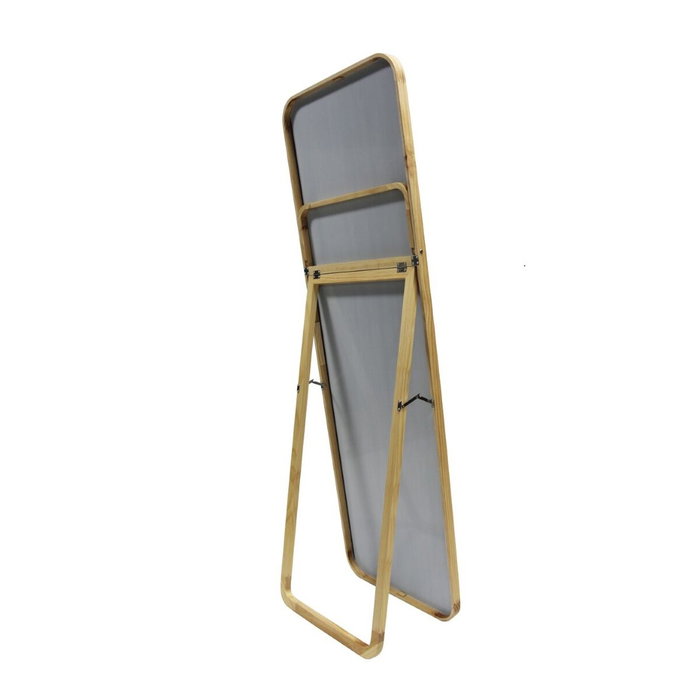 DKD Home Decor Espejo de Vestidor Pino y Cristal Natural 52x40x167 cm