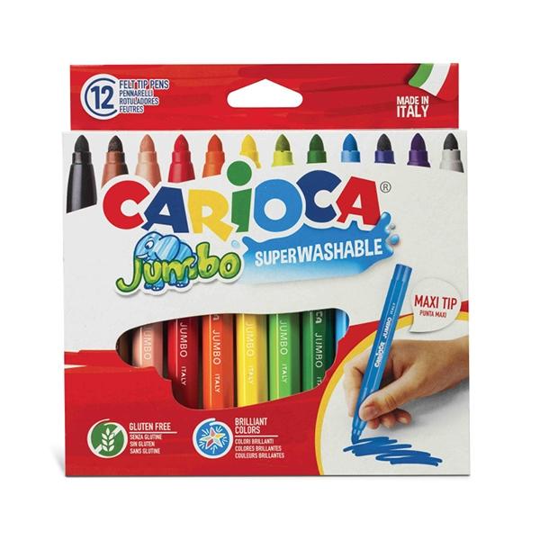 Carioca C.12 Rotuladores Jumbo Colores Surtidos Carioca C.12 Rotuladores Jumbo Colores Surtidos