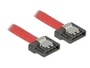 DeLOCK Cable SATA III FLEXI 1 m Rojo