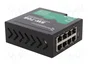 BRAINBOXES SW-708 Switch Ethernet no administrado de 8 puertos