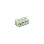 WAGO Micro-clema Serie 243-308, 8 conductores, Gris WAGO Micro-clema Serie 243-308, 8 conductores, Gris