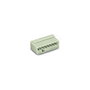 WAGO Micro-clema Serie 243-308, 8 conductores, Gris