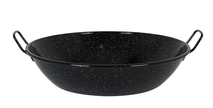 La Estrella Paellera honda bordonada 50 cm (18L) acabado jaspe - 59x52 cm (6 Unidades)