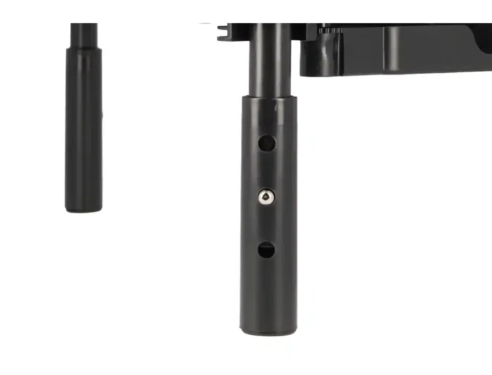 Q-connect Soporte Metálico para Monitor Regulable en Altura con Soporte para Móvil, 371 x 235 x 145 mm