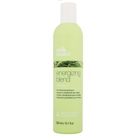 Milk Shake ENERGIZING BLEND Champú Tonificante para Cabello Fino y Quebradizo 300 ml. Promueve Crecimiento con Romero y Eucalipto.