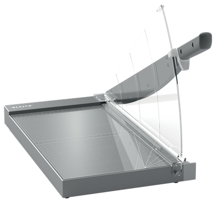 Leitz Guillotina Office Pro A3 90240000, 25 Hojas, Luz EdgeGlow, Formato A3, Antracita