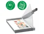 LEITZ Guillotina Precision Office Pro A3 con base de cristal