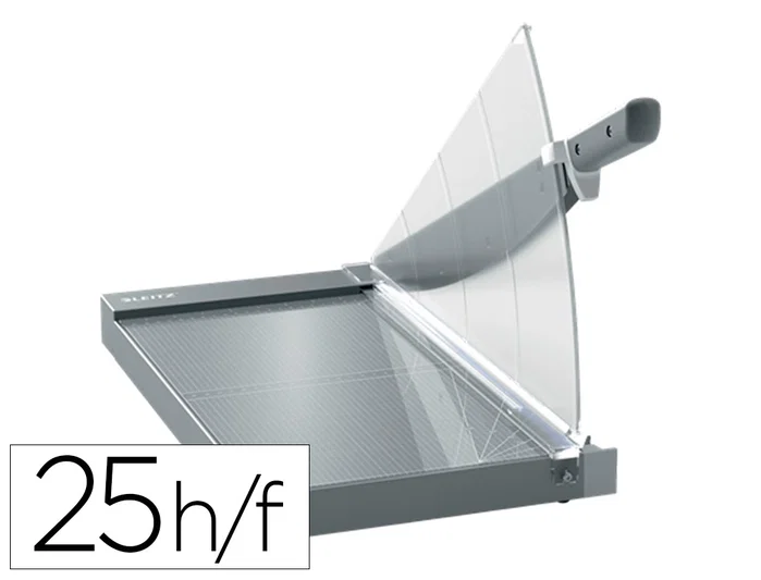 Leitz Precision Office Pro A3 Cizalla de Palanca con Base de Cristal