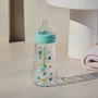 MAM Biberón de Vidrio 260 ml - 0 a 6 meses - Flow Teat 2 - Azul