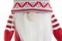 DKD Home Decor Figura Navidad Tradicional Gnomo Rojo Blanco 10 x 40 x 10 cm (2 Unidades)