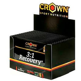 CROWN SPORT NUTRITION 3:1 Recovery+ Frutos Rojos Monodosis 10x50g Recuperador Muscular y Energético