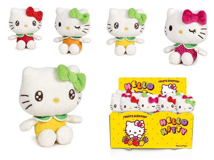 Play By Play Peluche Hello Kitty Beans Fruit 12 cm Modelos Surtidos