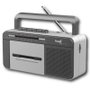 SAMI Radio cassete de 2 bandas con grabador USB