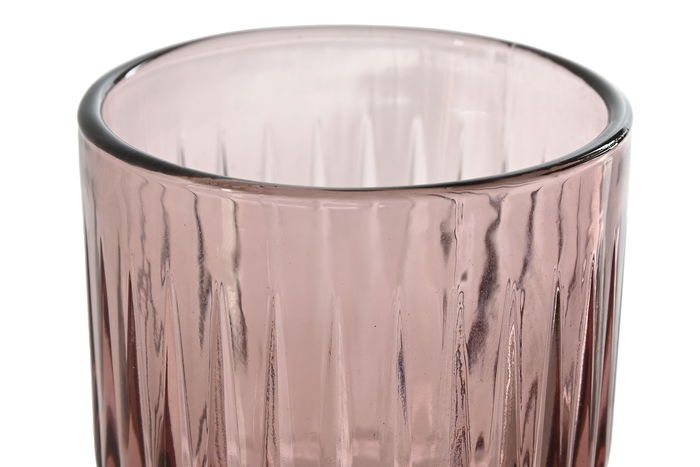 DKD Home Decor Copa Basicos Rosa Cristal Set de 6 8 x 14.5 x 8 cm DKD Home Decor Copa Basicos Rosa Cristal Set de 6 8 x 14.5 x 8 cm