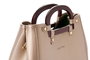 Lucky Bees 1289 Bolso de Cuero de Polivinilo Dorado Elegante para Mujer, Accesorio de Moda Versátil y Funcional con Bolso Interior