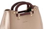 Lucky Bees 1289 Bolso de Cuero de Polivinilo Dorado Elegante para Mujer, Accesorio de Moda Versátil y Funcional con Bolso Interior