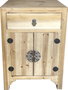 DKD Home Decor Espejo Abeto MDF 70X2X90 Oriental Natural y Rojo