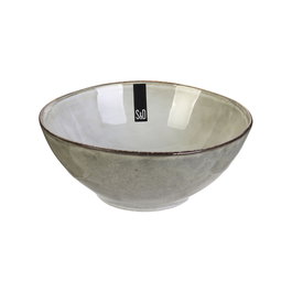 Home Deco Factory Cuenco de Gres Color Arena 14.5 cm - 350 ml - Colección Natural