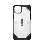 Urban Armor Gear Funda Protectora UAG Plasma para Apple iPhone 14 Plus, Transparente Gris Ice, Resistente a Caídas (4.8 m), Carga Inalámbrica