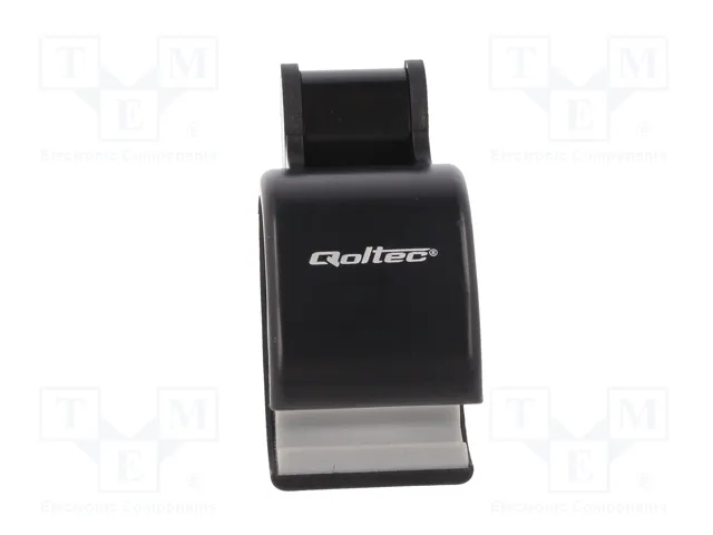 QOLTEC Soporte de coche para rejilla de ventilación, negro QOLTEC Soporte de coche para rejilla de ventilación, negro