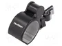 QOLTEC Soporte de coche para rejilla de ventilación, negro