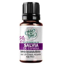 Herbes del Moli Salvia de España (Lavandulifolia) Aceite Esencial 10 ml - Ecológico