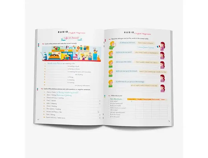 Rubio Cuaderno English 9 Years Beginners
