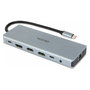 DICOTA D32065 Docking Station USB-C 13-en-1 Plata