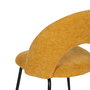 Silla Amarillo Tejido-Metal Contract 49 X 60 X 81 cm (Set de 4)