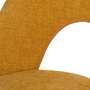 Silla Amarillo Tejido-Metal Contract 49 X 60 X 81 cm (Set de 4)
