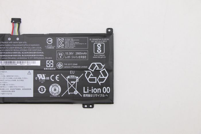 Lenovo Batería de 45Wh, 15.36V, 4 Celdas para Portátiles Lenovo