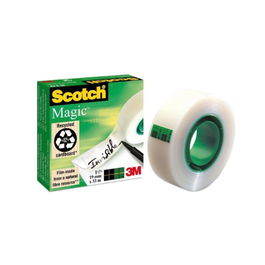 Scotch Cinta Invisible Magic 19mm x 66m Caja Cartón 7100027117