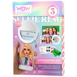 WOW GENERATION Kit Aro de Luz para Movil con 3 Niveles de Luz, Incluye Accesorios para Fotos y Videos