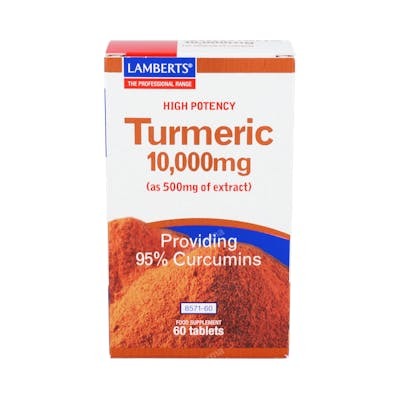 Lamberts Cúrcuma 20.000 mg 60 tabletas Lamberts Cúrcuma 20.000 mg 60 tabletas