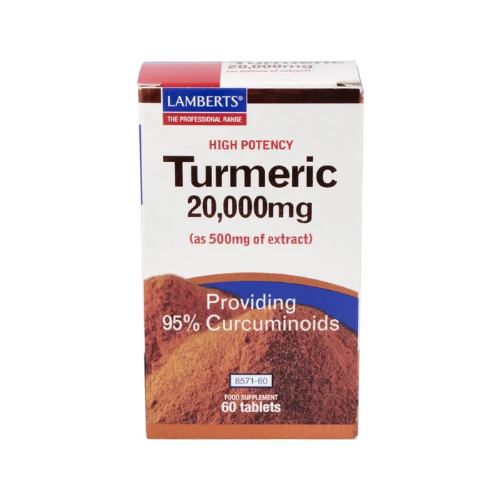 LAMBERTS Cúrcuma 20.000 mg 60 tabletas LAMBERTS Cúrcuma 20.000 mg 60 tabletas