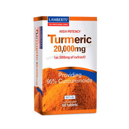 Cúrcuma O Turmeric 20.000 Mg. 60 Caps.